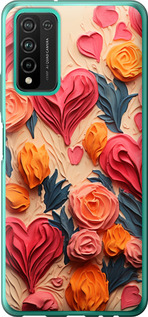 

Чохол Серця 3 на Huawei Honor 10X Lite 1645856