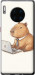 Чохол Funny Capybara CEO Working на Huawei Mate 30 Pro