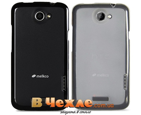 #TPU чехол Melkco Poly Jacket для HTC One X(+ мат.пленка)