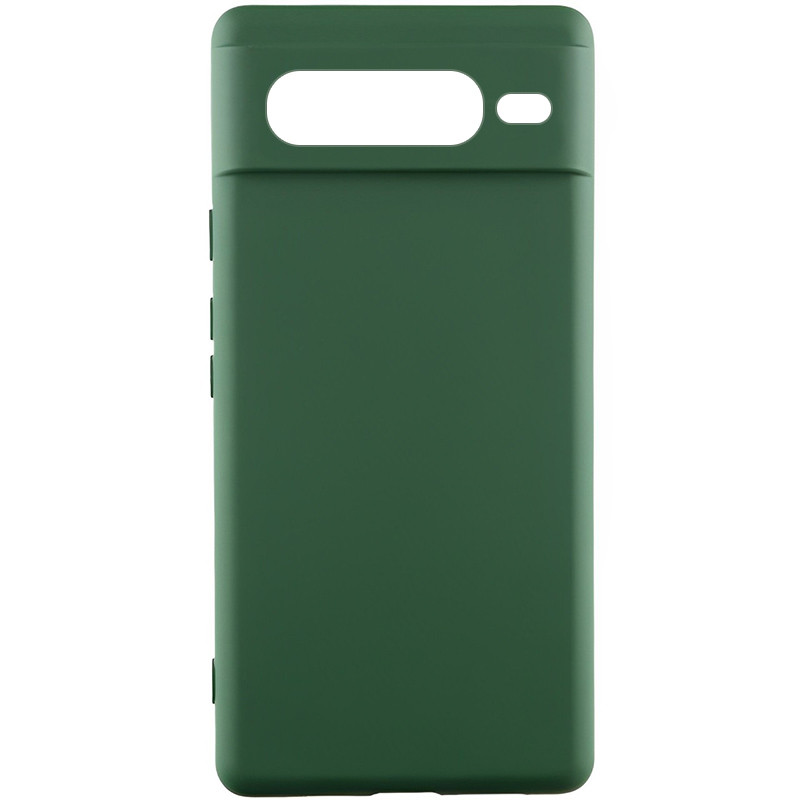 Чохол Silicone Cover Lakshmi (A) на Google Pixel 7 Pro (Зелений / Dark green)