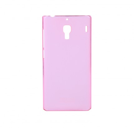 Пластиковая накладка IMAK 0,7 mm Color series для Xiaomi Redmi Note (Розовый)