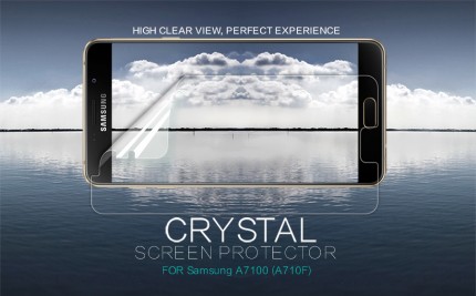 Захисна плівка Nillkin Crystal на Samsung A710F Galaxy A7 (2016) (Анти-відбитки)