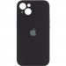 Чохол Silicone Case Full Camera Protective (AA) на Apple iPhone 15 Plus (6.7") (Чорний / Black)