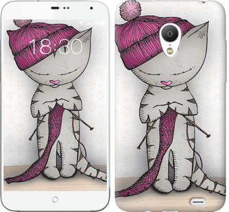 

Чехол Кошка рукодельница для Meizu MX3 584313