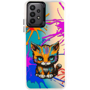 TPU+PC чехол TakiTaki Graffiti magic glow для Samsung Galaxy A52s