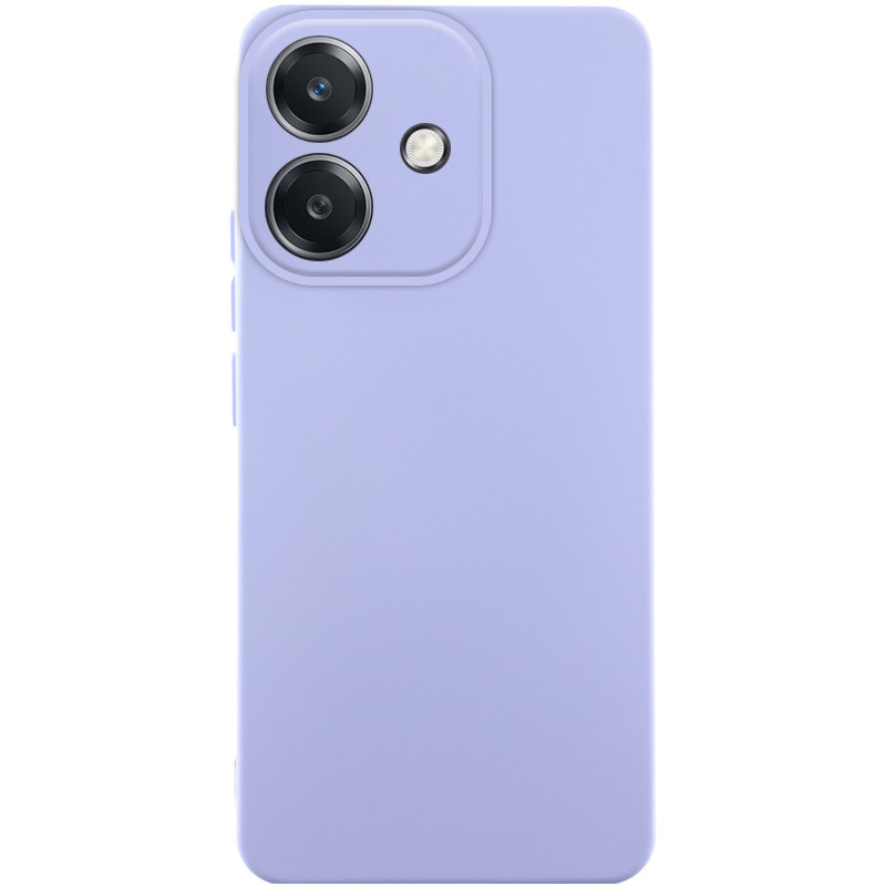 Чохол Silicone Cover Lakshmi Full Camera (AA) на Oppo A3 4G / A3x 4G (Бузковий / Dasheen)