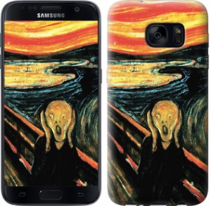 Чехол Крик Мунка для Samsung Galaxy S7 G930F