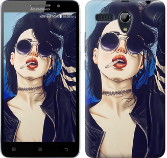 

Чохол Дівчина на стилі на Lenovo A616 643724