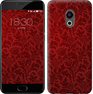 

Чехол Чехол цвета бордо для Meizu Pro 6 650006