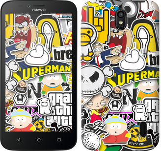 

Чохол Popular logos на Huawei Ascend Y625 628154