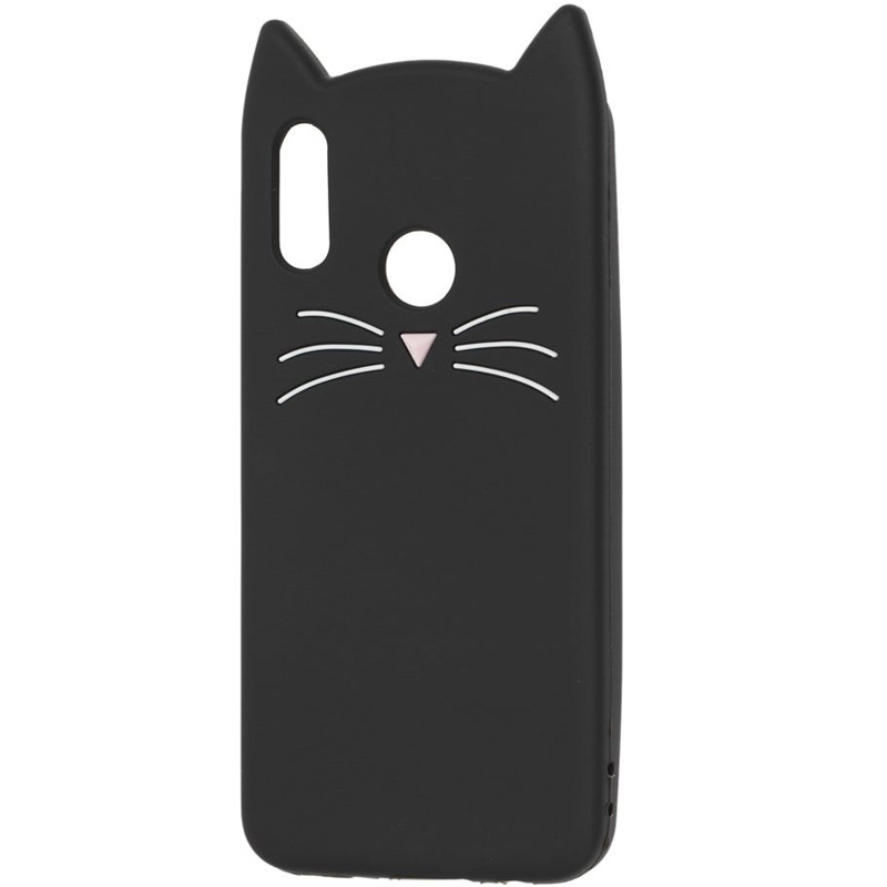 

Силиконовая накладка 3D Cat для Huawei Nova 3i (Черный) 717401