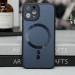 Фото Чехол TPU+Glass Sapphire Midnight with Magnetic Safe для Apple iPhone 13 Pro (6.1") (Черный / Black) на vchehle.ua