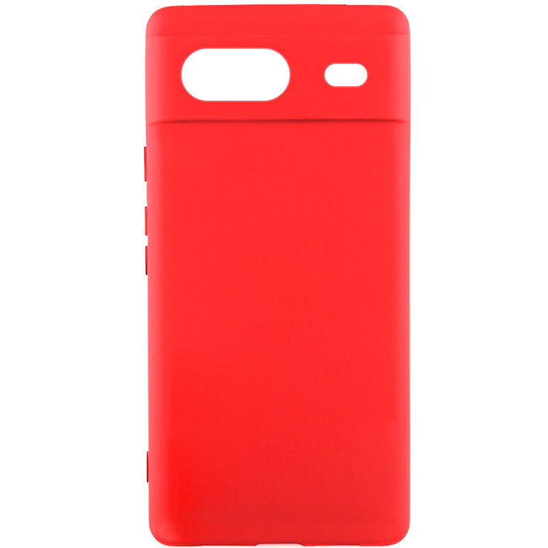 Чохол Silicone Cover Lakshmi Full Camera (AA) на Google Pixel 8a (Червоний / Red)