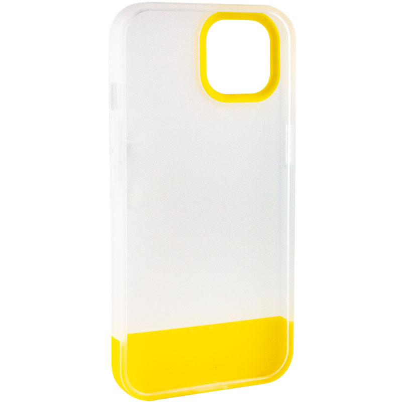 Фото Чохол TPU+PC Bichromatic на Apple iPhone 12 Pro / 12 (6.1") (Matte / Yellow) в маназині vchehle.ua