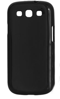 TPU чехол для Samsung i9300 Galaxy S3 (Черный (Soft touch))