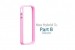 Бампер SGP Neo Hybrid 2S Mix & Match Part B [Silicone Only] для iPhone 4/4s (Розовый / Hot Pink)