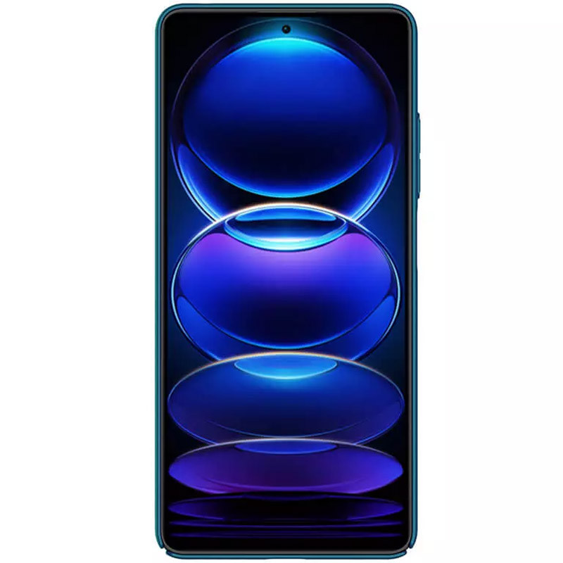 Фото Чехол Nillkin Matte для Xiaomi Poco X5 Pro 5G / Redmi Note 12 Pro 5G (Бирюзовый / Peacock blue) на vchehle.ua