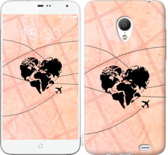 

Чехол Путешествуй для Meizu MX3 794953