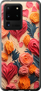 Чохол Серця 3 на Samsung Galaxy S20 Ultra 1645584
