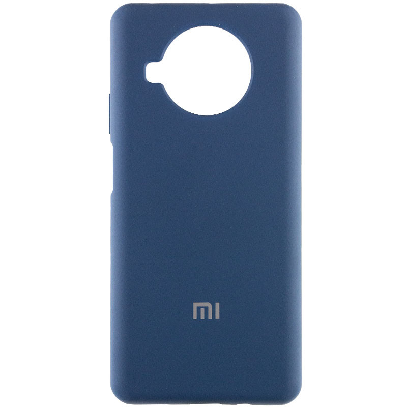 Чохол Silicone Cover Full Protective (AA) на Xiaomi Mi 10T Lite / Redmi Note 9 Pro 5G (Синій / Navy Blue)