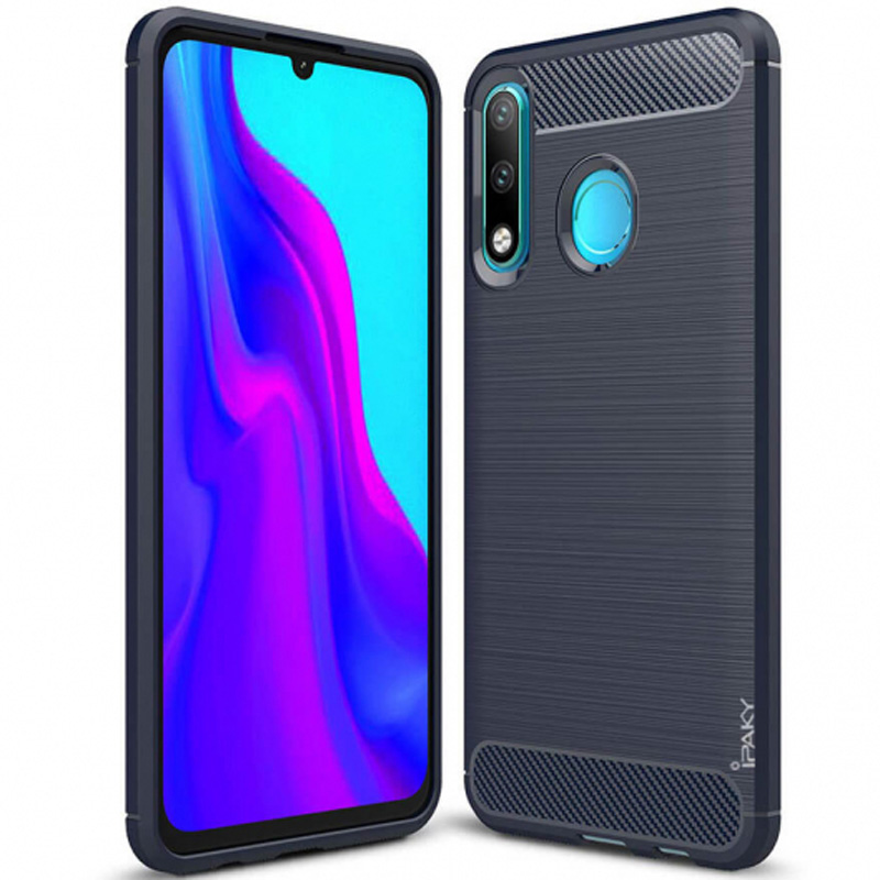 

TPU чохол iPaky Slim Series на Huawei P30 lite (Синій) 685839
