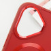 Фото TPU чехол Bonbon Metal Style with Magnetic safe для Apple iPhone 16 (6.1") (Красный / Red) в магазине vchehle.ua