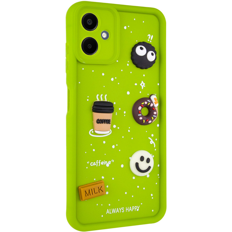 Чехол TPU Toys Case для Samsung Galaxy A06 (Light Green / Always Happy)