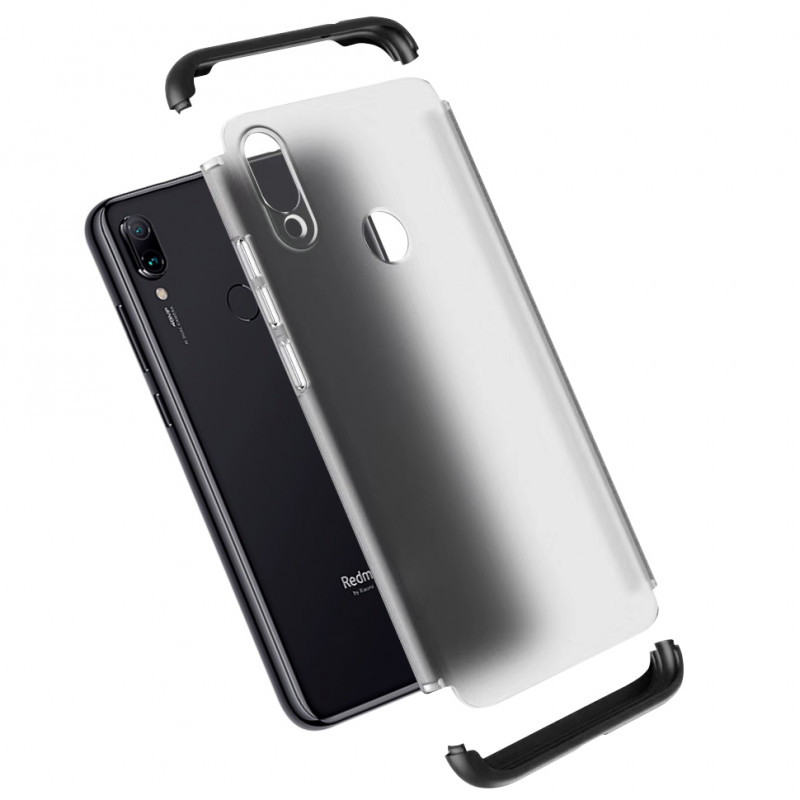 

Матова PC накладка GKK LikGus 360 градусів для Xiaomi Redmi Note 7 (Чорний) 747638