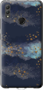 

Чехол Ночь золотые звезды для Huawei Honor Note 10 1406332