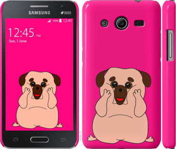 

Чехол Весёлый мопс для Samsung Galaxy Core 2 G355 928308
