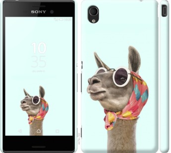 

Чехол Модная лама для Sony Xperia M4 Aqua E2312 753216