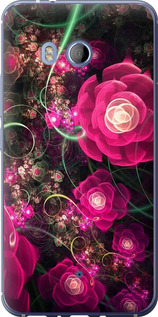 

Чехол Абстрактные цветы 3 для HTC U11 1625698