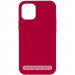 Чехол Silicone Case Full Protective (AA) NO LOGO для Apple iPhone 16 Plus (6.7") (Красный / Rose Red)