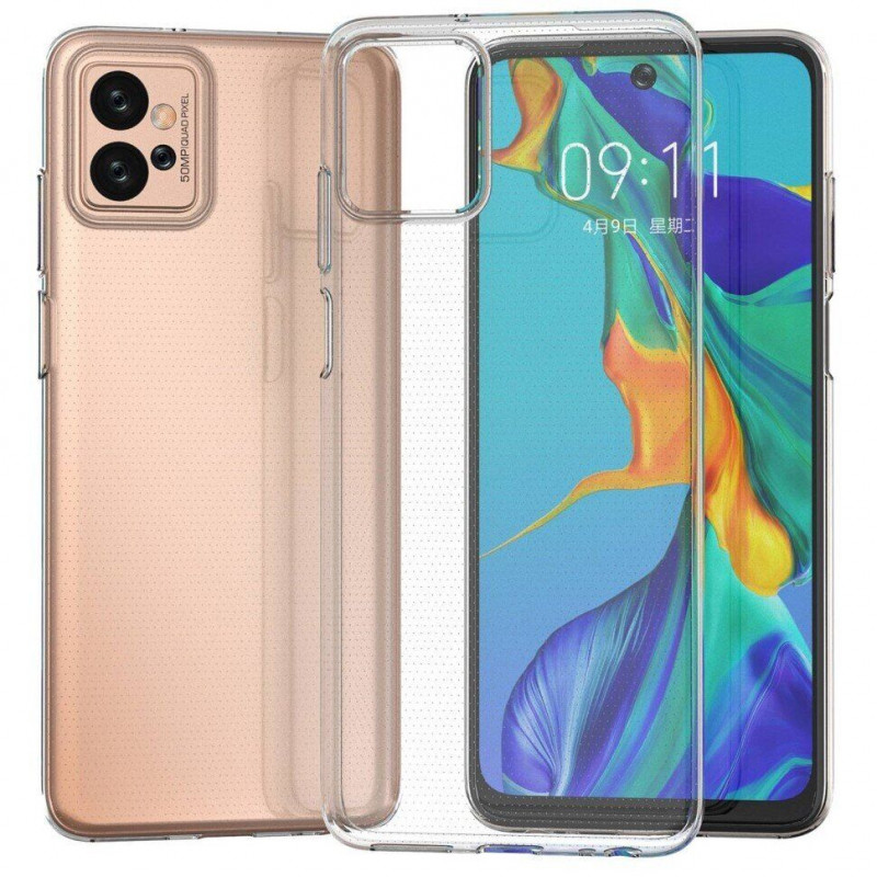 Фото TPU чехол Epic Transparent 1,0mm для Motorola Moto G32 (Бесцветный (прозрачный)) на vchehle.ua