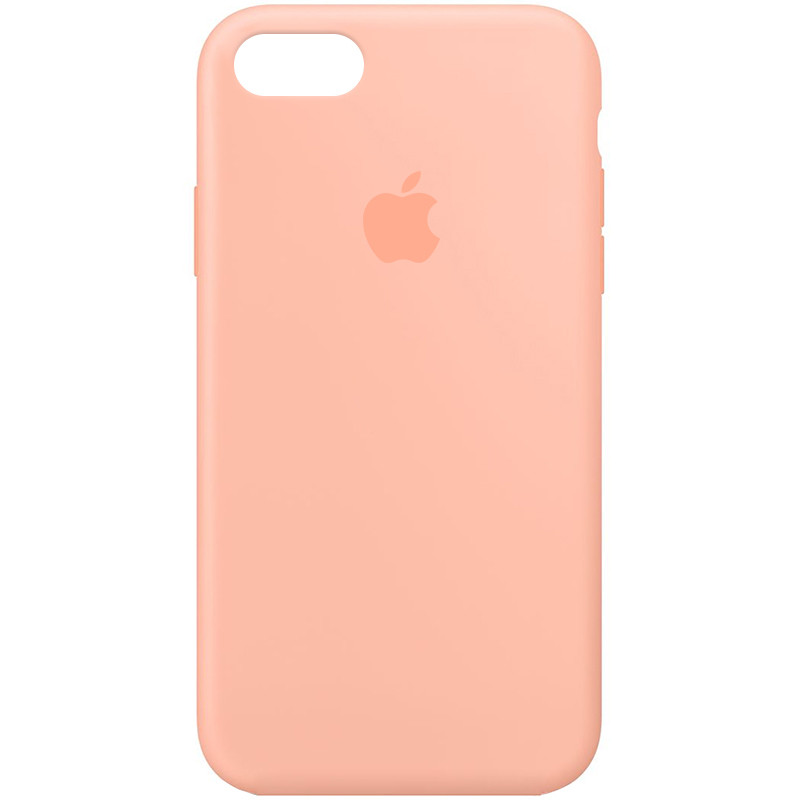 Чехол Silicone Case Full Protective (AA) для Apple iPhone 6/6s (4.7") (Оранжевый / Grapefruit)