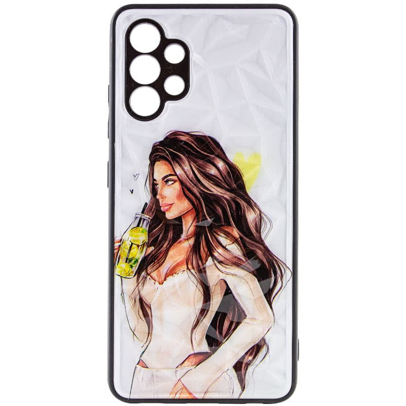TPU+PC чехол Prisma Ladies для Samsung Galaxy A13 4G (Yellow)