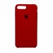 Оригінальний силіконовий чохол на Apple iPhone 7 plus / 8 plus (5.5") (very high copy) (Червоний / Red Wine)