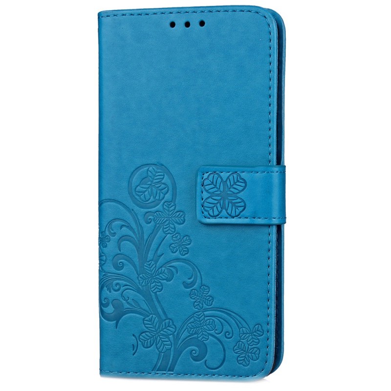 Фото Кожаный чехол (книжка) Four-leaf Clover с визитницей для Meizu M5 Note на vchehle.ua