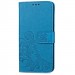 Фото Кожаный чехол (книжка) Four-leaf Clover с визитницей для Meizu M5 Note на vchehle.ua