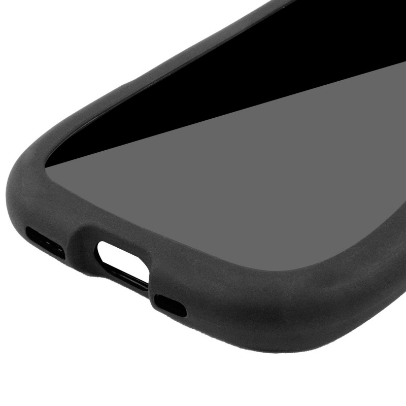 Чехол TPU GETMAN Cat with straps для Apple iPhone 16e (6.1") (Black) в магазине vchehle.ua