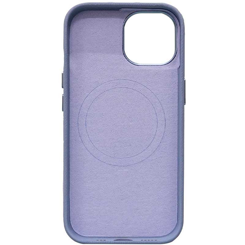 Фото Чехол Denim with Magnetic safe для Apple iPhone 14 (6.1") (Light blue) в магазине vchehle.ua