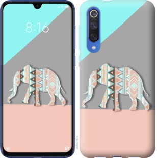 

Чехол Узорчатый слон для Xiaomi Mi 9 SE 764225