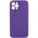 Чехол Silicone Case Full Camera Protective (AA) для Apple iPhone 16 Pro (6.3") (Фиолетовый / Amethyst)