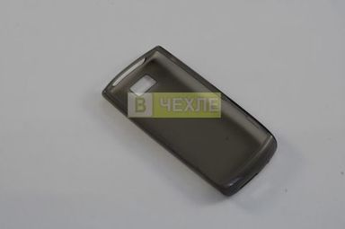 TPU чохол на Nokia  X3-02 (Чорний (матовий))