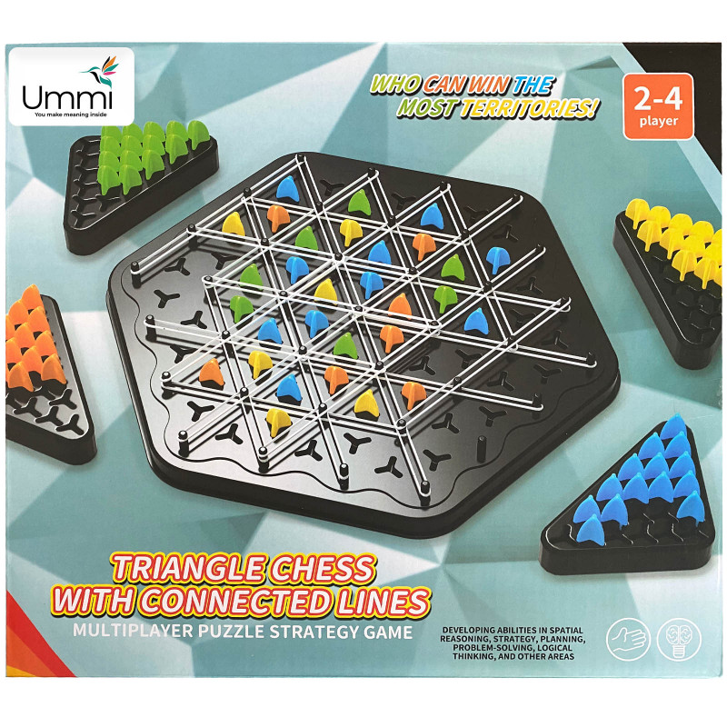 Настольная интерактивная игра Ummi 6688 Chain Puzzle Game (Black) в магазине vchehle.ua