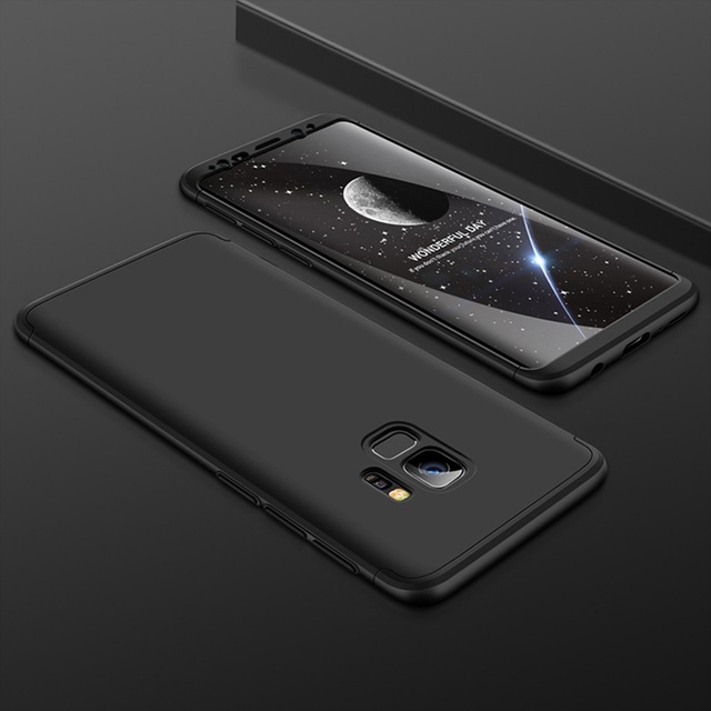 

Пластикова накладка GKK LikGus 360 градусів на Samsung Galaxy S9+ (Чорний) 560879