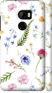

Чехол Цветочный фон v2 для HTC One X10 1440040