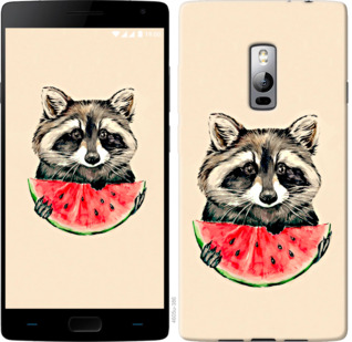 

Чехол Енотик с арбузом для OnePlus 2 800159