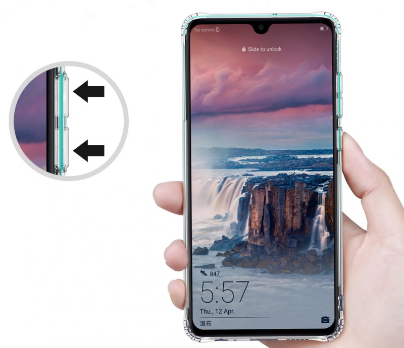 Фото TPU чехол Nillkin Nature Series для Huawei P30 на vchehle.ua