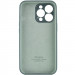 Фото Чохол Silicone Case Full Camera Protective (AA) на Apple iPhone 15 Pro (6.1") (Зелений / Pine green) на vchehle.ua